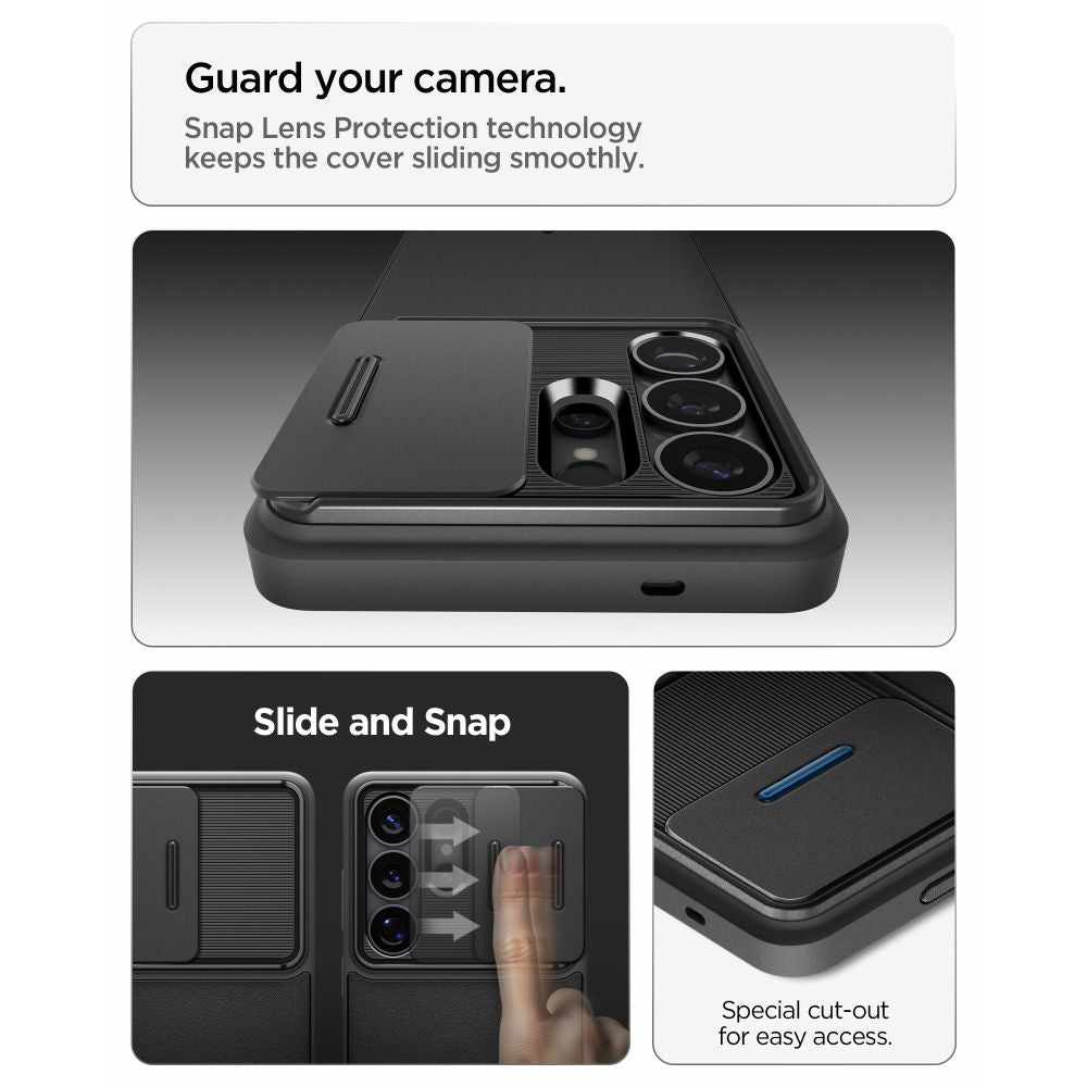 Spigen Optik Armor Galaxy S26 Ultra Sort