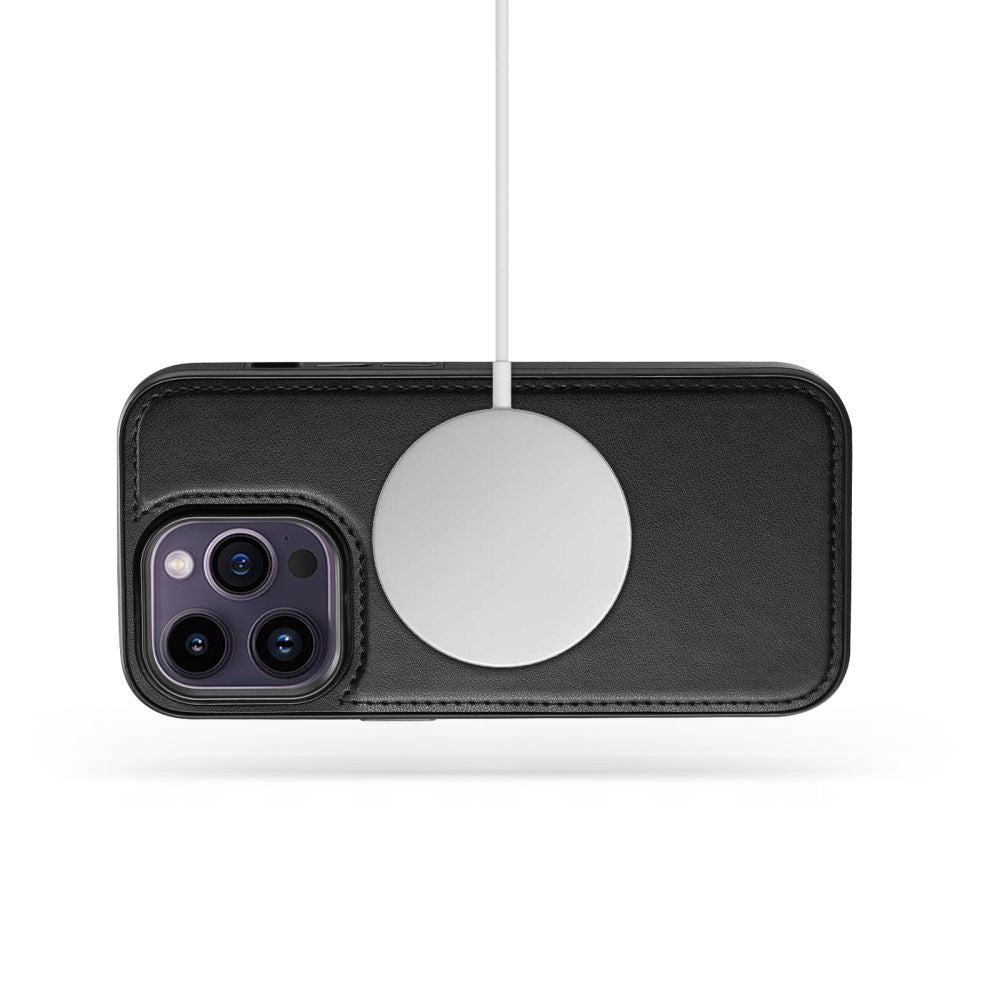 Tech Protect Magsafe Tegnebog Til Iphone 16 Pro, Sort