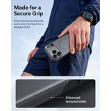 Esr Cyber Tough Støtte Magsafe Iphone 17 Pro / 18 Pro Grå