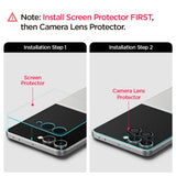 Kamera Beskyttelse Spigen Optik Pro Hd Glas.Tr ”Ez Fit” Camera Protector 2 Pack Galaxy Z Flip 7/8 Sort