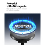 Spigen Mft36 Vacuumlock Magnetisk Magsafe Dashboard Bilholder Sort