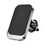 Tech Protect Mm15 W V9 Magnetisk Magsafe Dashboard & Ventilation Trådløs Opladder Til Bilholder 15 W Sort