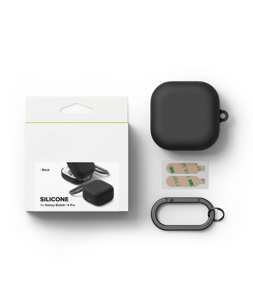 Silikone øretelefoner Til Samsung Galaxy Buds 4/4 Pro, Sort