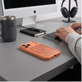Tech Protect Basicmag Magsafe Iphone 17 Pro / 18 Pro Matte Cosmic Orange
