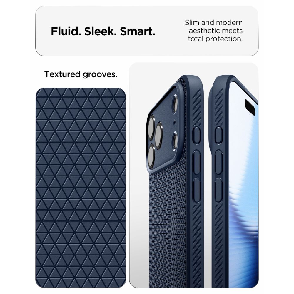 Spigen Liquid Air Iphone 17 Pro Max / 18 Pro Max Marineblå