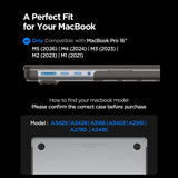 Spigen Airskin Macbook Pro 16 M1 M5 / M5 Pro / M5 Pro Max 2021 2026 Frost Sort