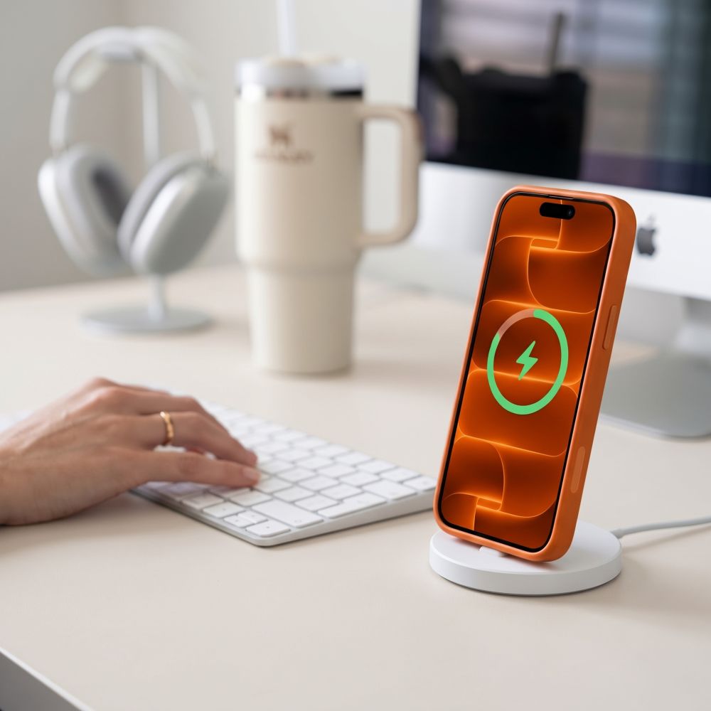 Tech Protect Magmat Magsafe Cc Iphone 17 Pro Max / 18 Pro Max Matte Cosmic Orange