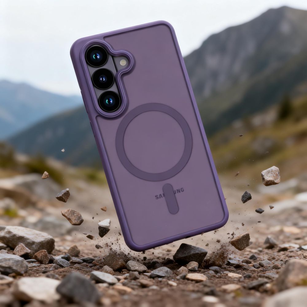Tech Protect Magmat Magsafe Galaxy S26 Matte Kobaltviolet