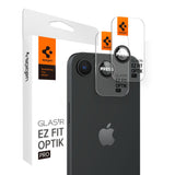 Kamera Beskyttelse Spigen Optik Pro Glas.Tr ”Ez Fit” Camera Protector 2 Pack Iphone 16 E / 17 E Sort