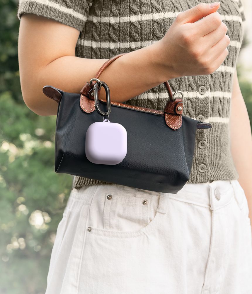 Silikone øretelefoner Til Samsung Galaxy Buds 4/4 Pro, Lys Lilla