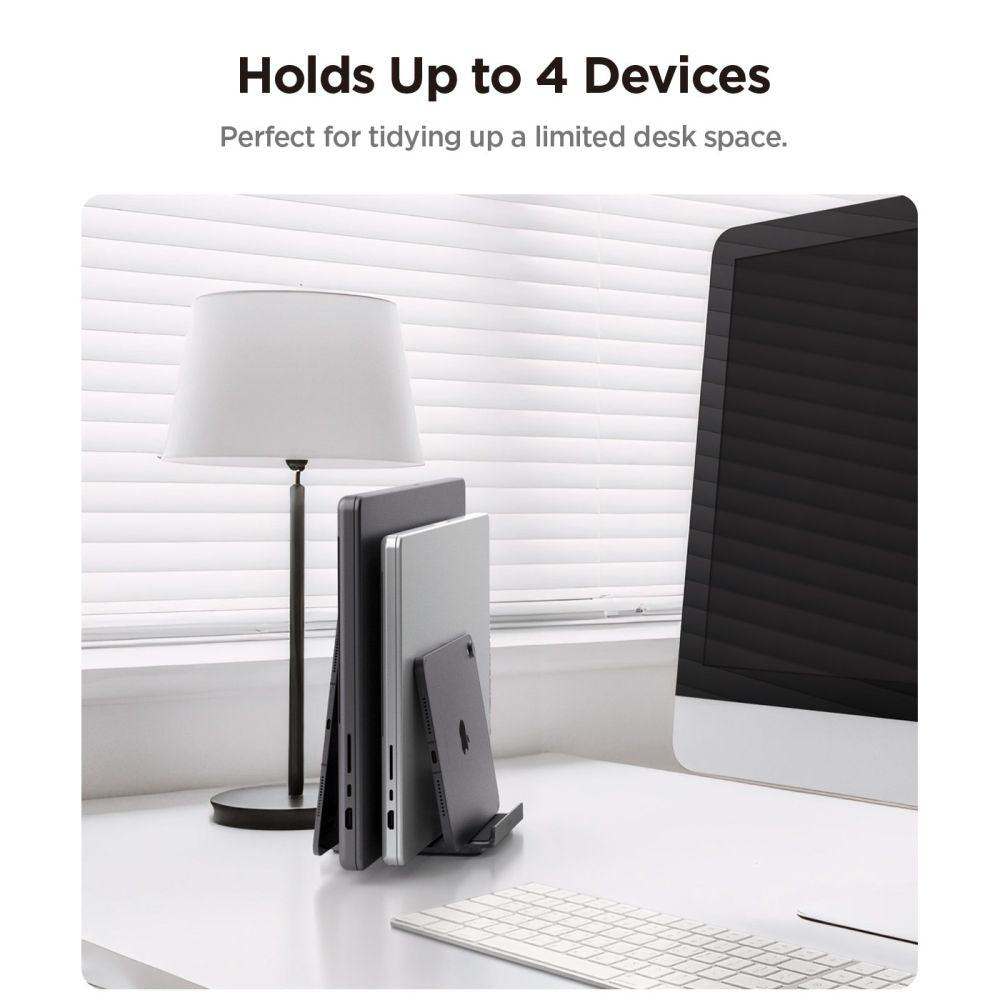 Spigen Ld208 S4 Vertikal Bærbar Stand, Grå