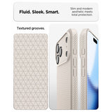 Spigen Liquid Air Iphone 17 Pro / 18 Pro Naturlig Titanium