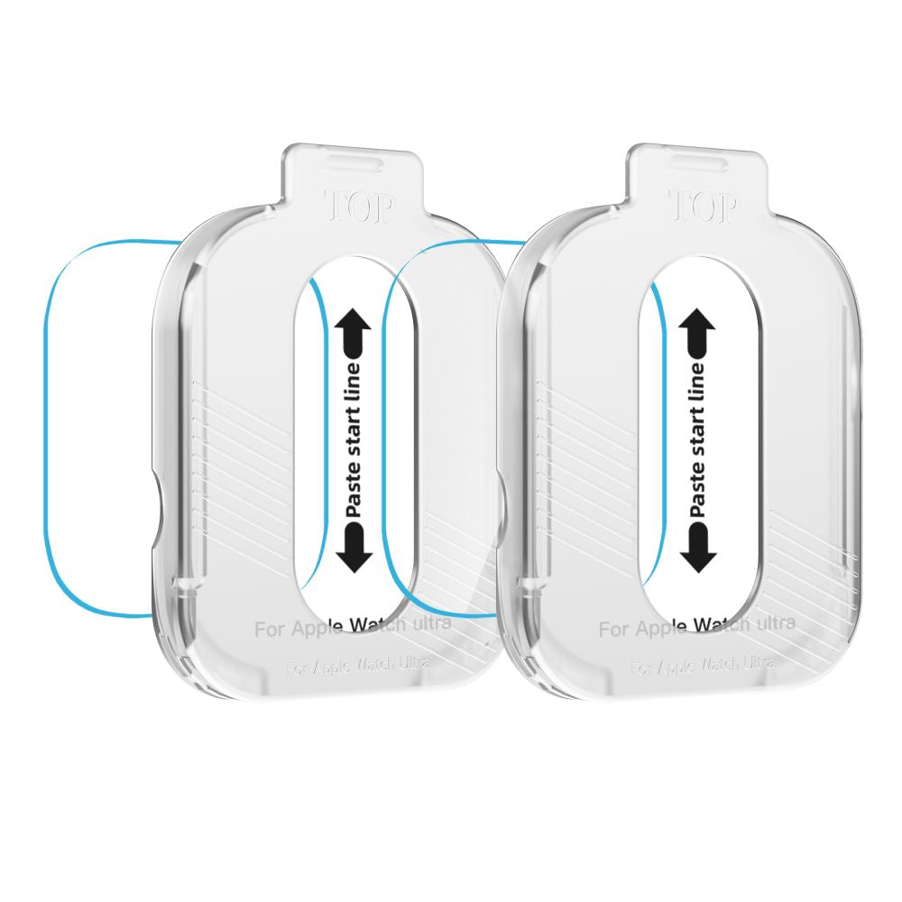 Hærdet Glas Tech Protect Easy Set+ 2 Pack Apple Watch Ultra 1/2/3/4 (49 Mm) Klar