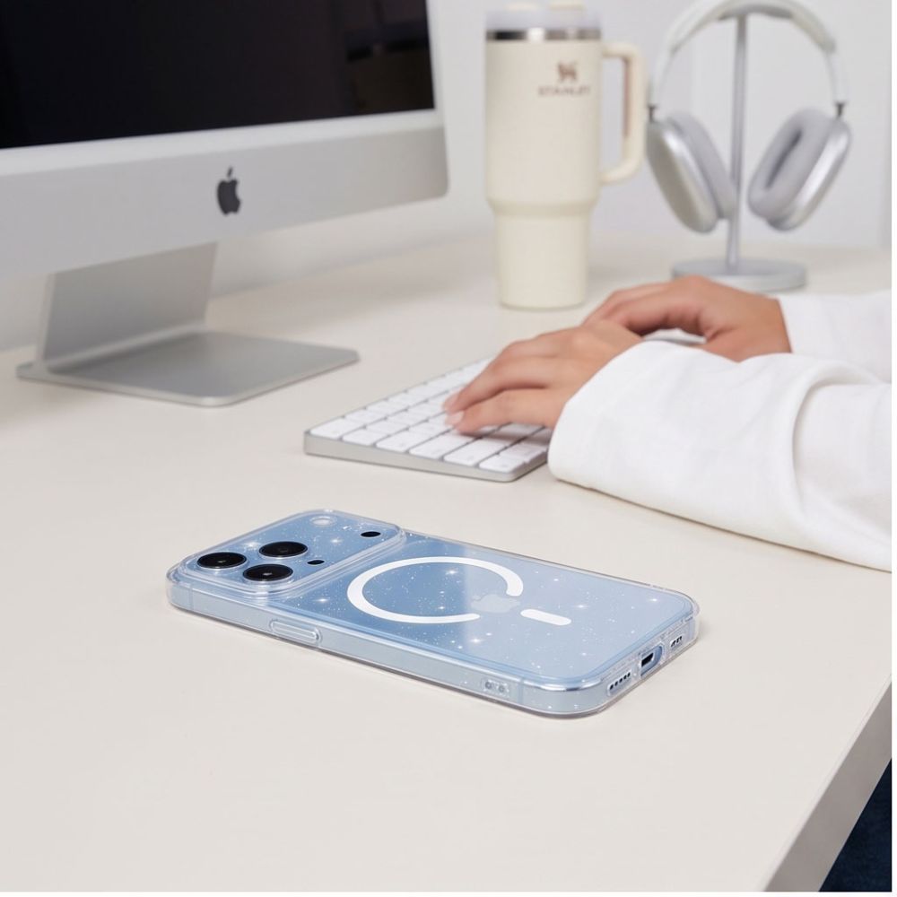 Tech Protect Flexair Magsafe Iphone 17 Pro Max / 18 Pro Max Glitter