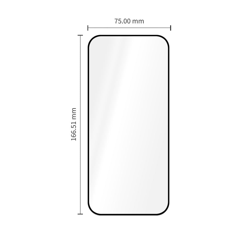 Hærdet Glas Tech Protect Glass Fit+ 2 Pack Xiaomi Redmi 17 4 G / 5 G Sort