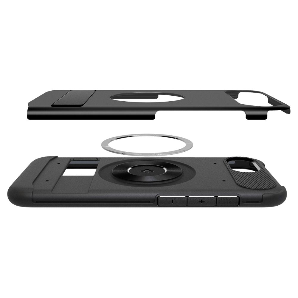 Spigen Slim Armor Magsafe Iphone 16 E / 17 E Sort