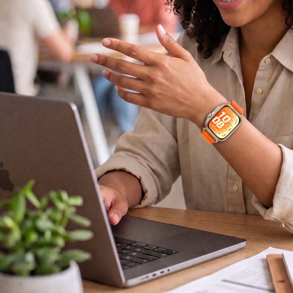 Tech Protect Nylon Pro Huawei Watch Fit 3 / 4 / 4 Pro / 5 / 5 Pro Orange