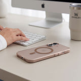 Tech Protect Magzero Magsafe Iphone 17 Mat ørkengold