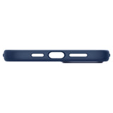 Spigen Silikone Fit Mag Magsafe Iphone 14 Plus / 15 Plus Navy Blå