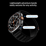 Spigen Wbf1 Band Samsung Galaxy Watch Ultra 1/2 2024 2026 (47 Mm) Sort