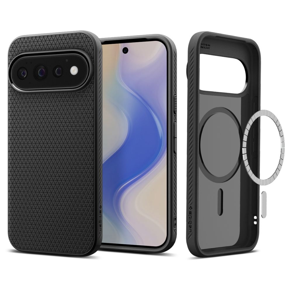 Spigen Liquid Air Mag Magsafe Google Pixel 11 Pro Mat Sort
