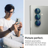 Kamera Beskyttelse Spigen Optik Pro Hd Glas.Tr ”Ez Fit” Camera Protector 2 Pack Galaxy Z Fold 7/8 Ultra Sort