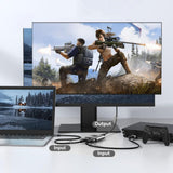 Tech Protect Hb07 Hub Adapter 2 I 1 Hdmi 4 K 60 Hz Spacegrå
