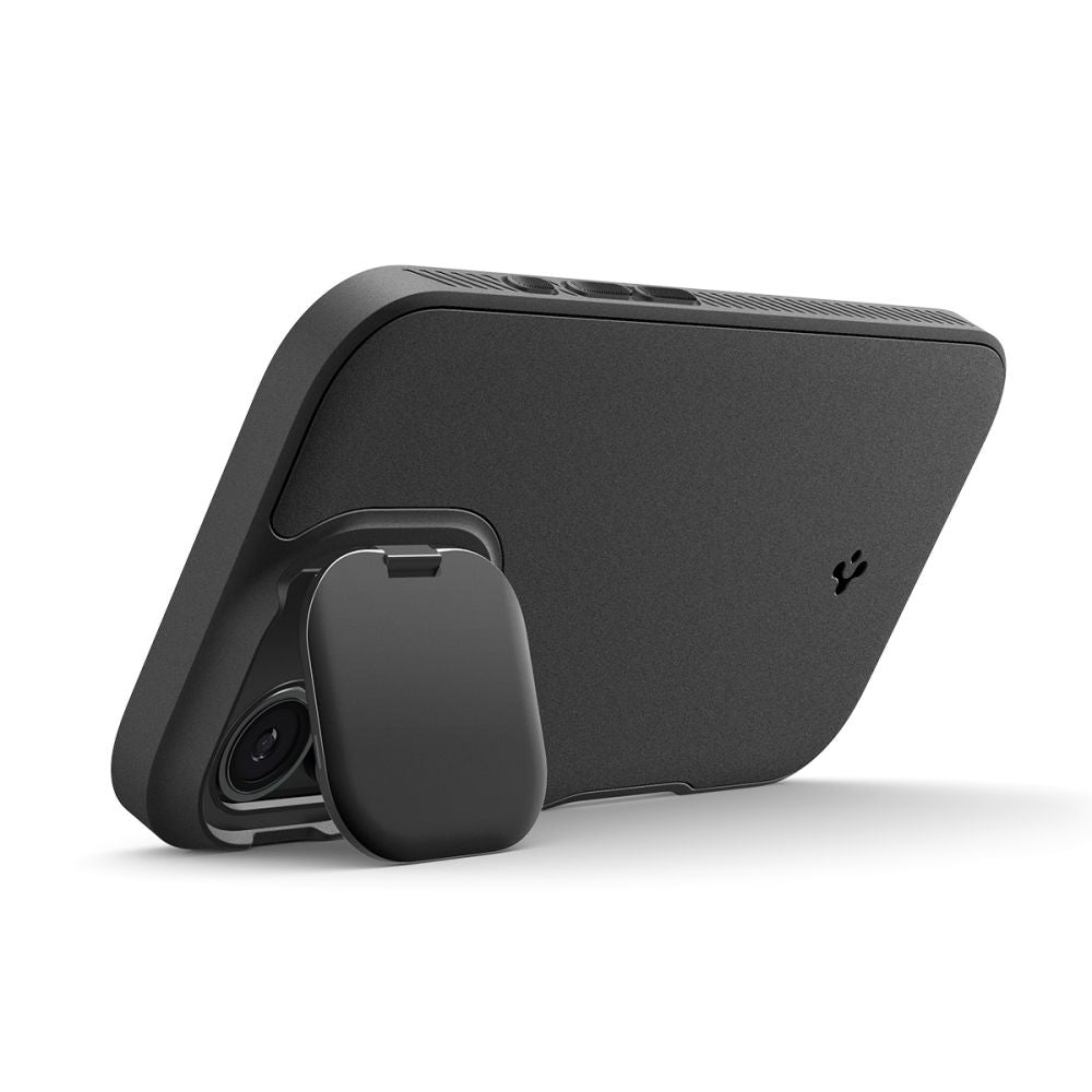 Spigen Optik Armor Mag Safe Iphone 17 Sort