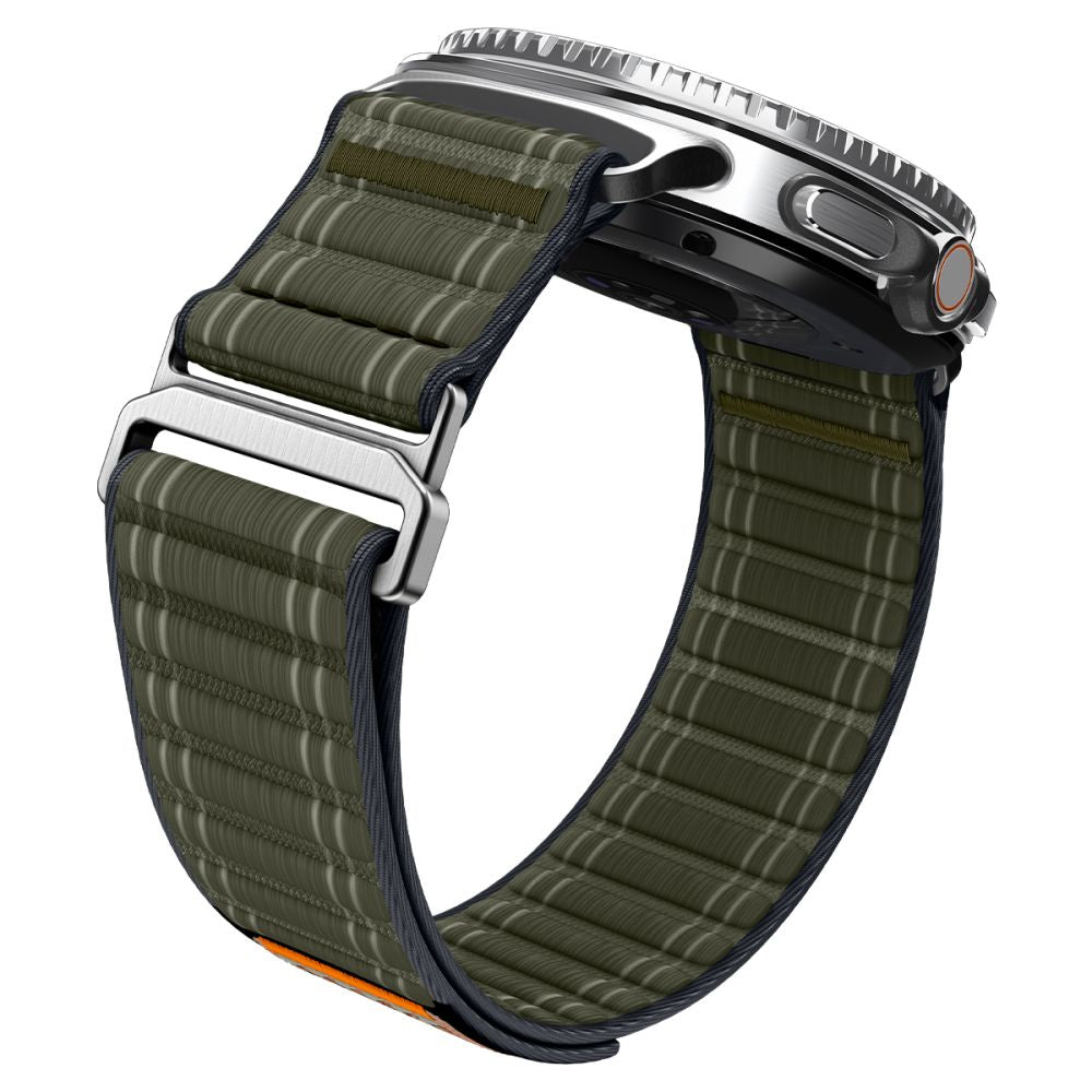 Spigen Wbf0 Band Til Samsung Galaxy Watch 8 / 9 / Classic (40 / 44 / 46 Mm) Grøn