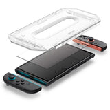 Hærdet Glas Spigen Glas.Tr ”Ez Fit” 2 Pack Nintendo Switch 2 Clear