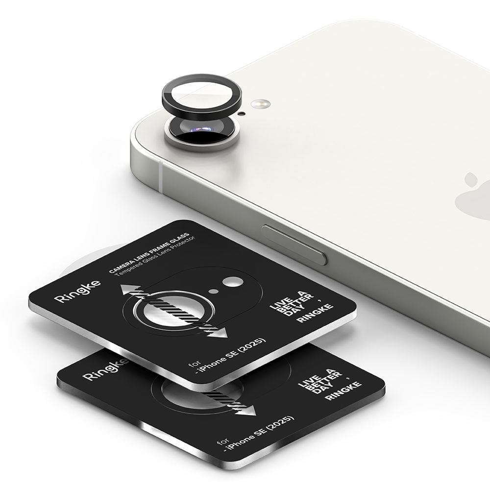 Kamera Beskyttelse Ringke Camera Frame Protector 2 Pack Iphone 16 E / 17 E Sort