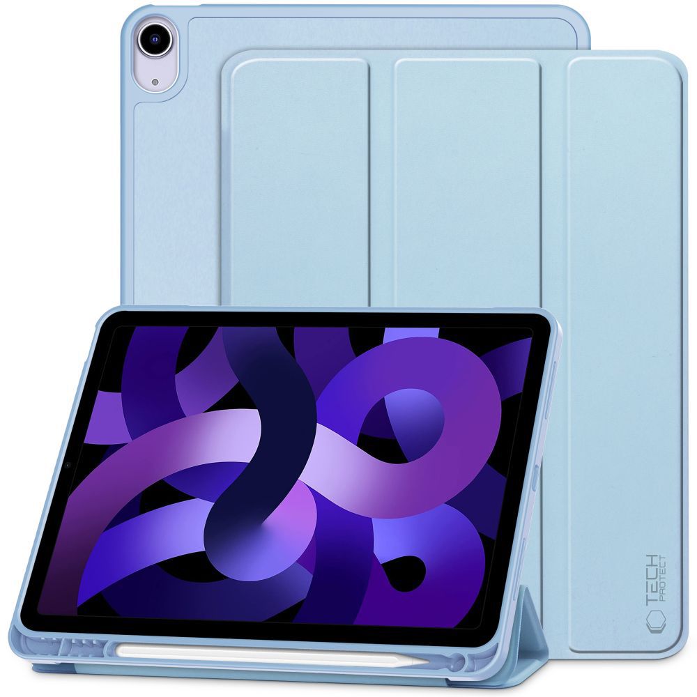 Tech Protect Sc Pen Ipad Air 10.9” 4 / 5 / 2020 2022 / 11” 6 / 7 / 8 / 2024 2026 Himmelblå