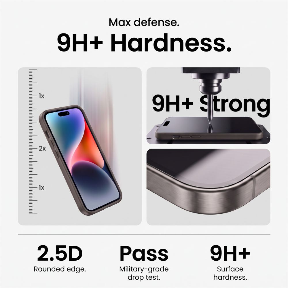 Hærdet Glas Tech Protect Easy Set+ 3 Pack Iphone 18 Pro Clear
