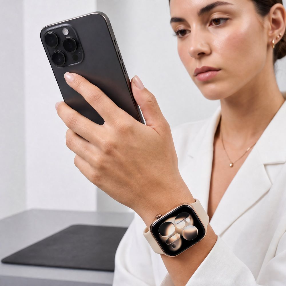 Tech Protect Silikone Apple Watch 8 / 9 / 10 / 11 / 12 / Se / Ultra (44 / 45 / 46 / 49 Mm) Valnød