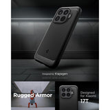 Spigen Rugged Armor Xiaomi 17 T Matsort