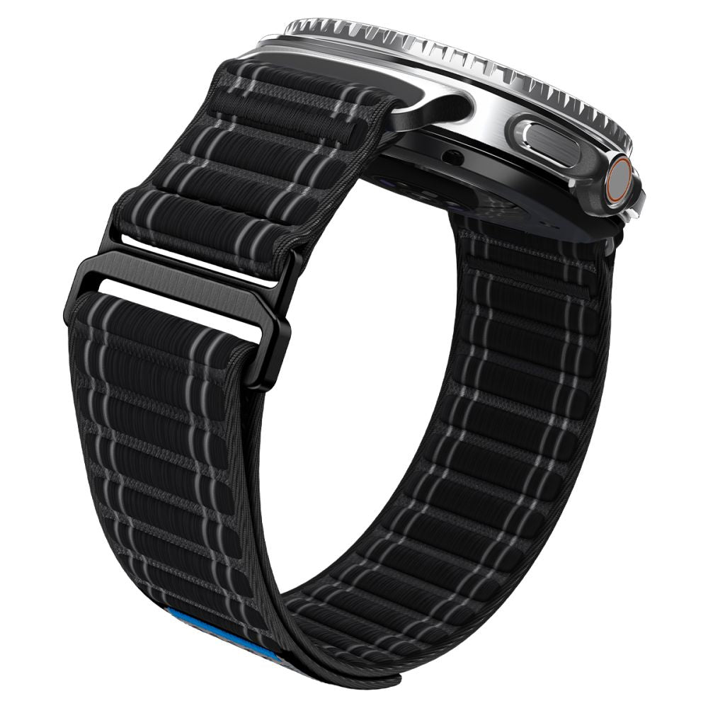 Spigen Wbf0 Band Til Samsung Galaxy Watch 8 / 9 / Classic (40 / 44 / 46 Mm) Sort