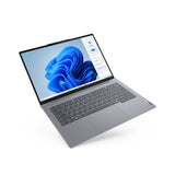 Lenovo ThinkBook 14 AMD Ryzen™ 7 7735HS Laptop 35,6 cm (14") WUXGA 16 GB DDR5-SDRAM 512 GB SSD Wi-Fi 6E (802.11ax) Windows 11 Pro Nordisk Grå