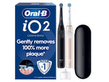 Oral-B iO Series 2 DUO Elektrisk tandbørste Sort/Lyserød