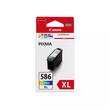 Canon CL-586XL blækpatron 1 stk Original Højt (XL) udbytte Blå, Magenta, Gul
