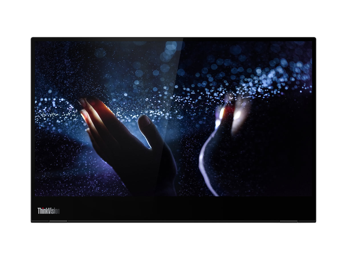 Lenovo M14t LED display 35,6 cm (14") 1920 x 1080 pixel Fuld HD Berøringsskærm Sort