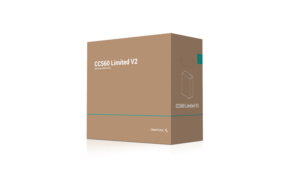 DeepCool CC560 Limited V2 Midi Tower Sort