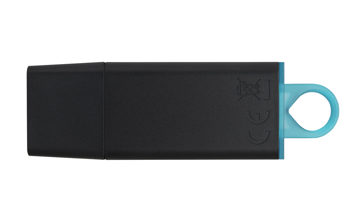 Kingston Technology DataTraveler ® Exodia USB 3.2 Flash-drev (sort + turkis) - 2 stk