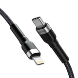 Wozinsky 5907769308765 Lightning kabel 2 m Sort