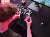 Trust GXT 415W Zirox Headset Ledningsført Spil Hvid