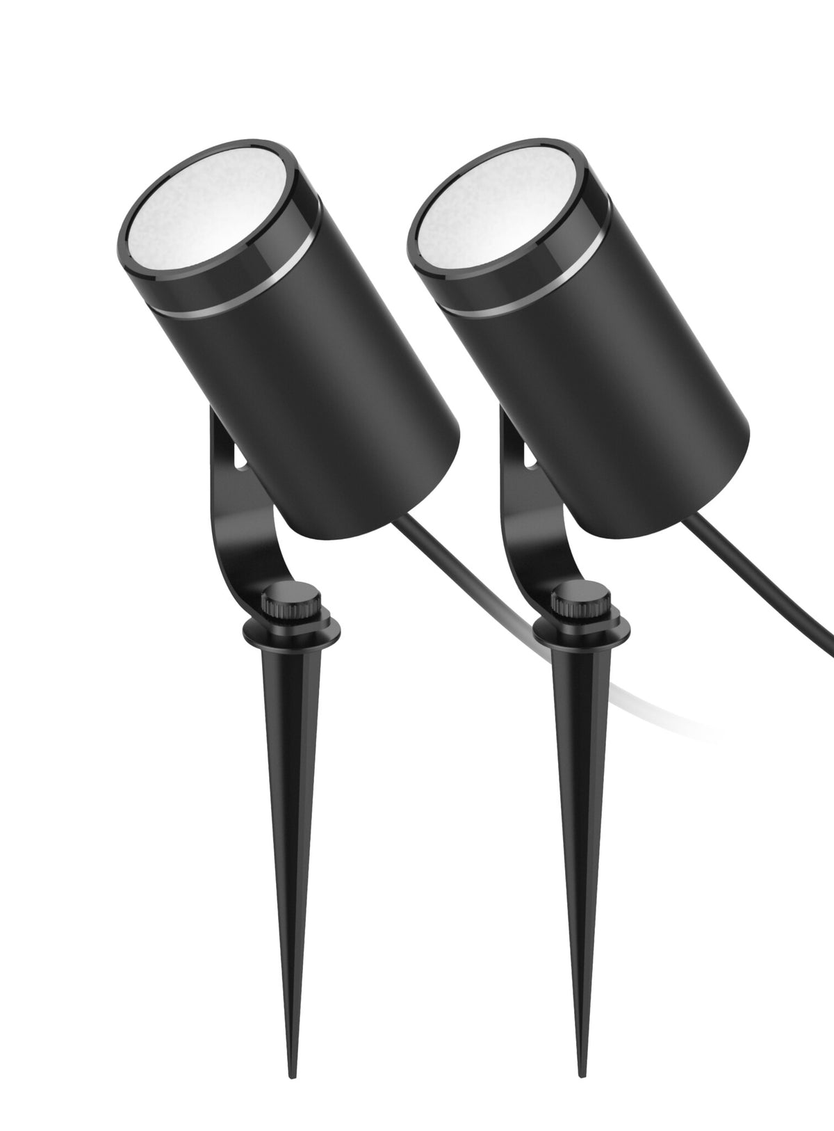 Deltaco SH-GLKEX01, Smart RGB havelys med varmt hvidt lys, sort