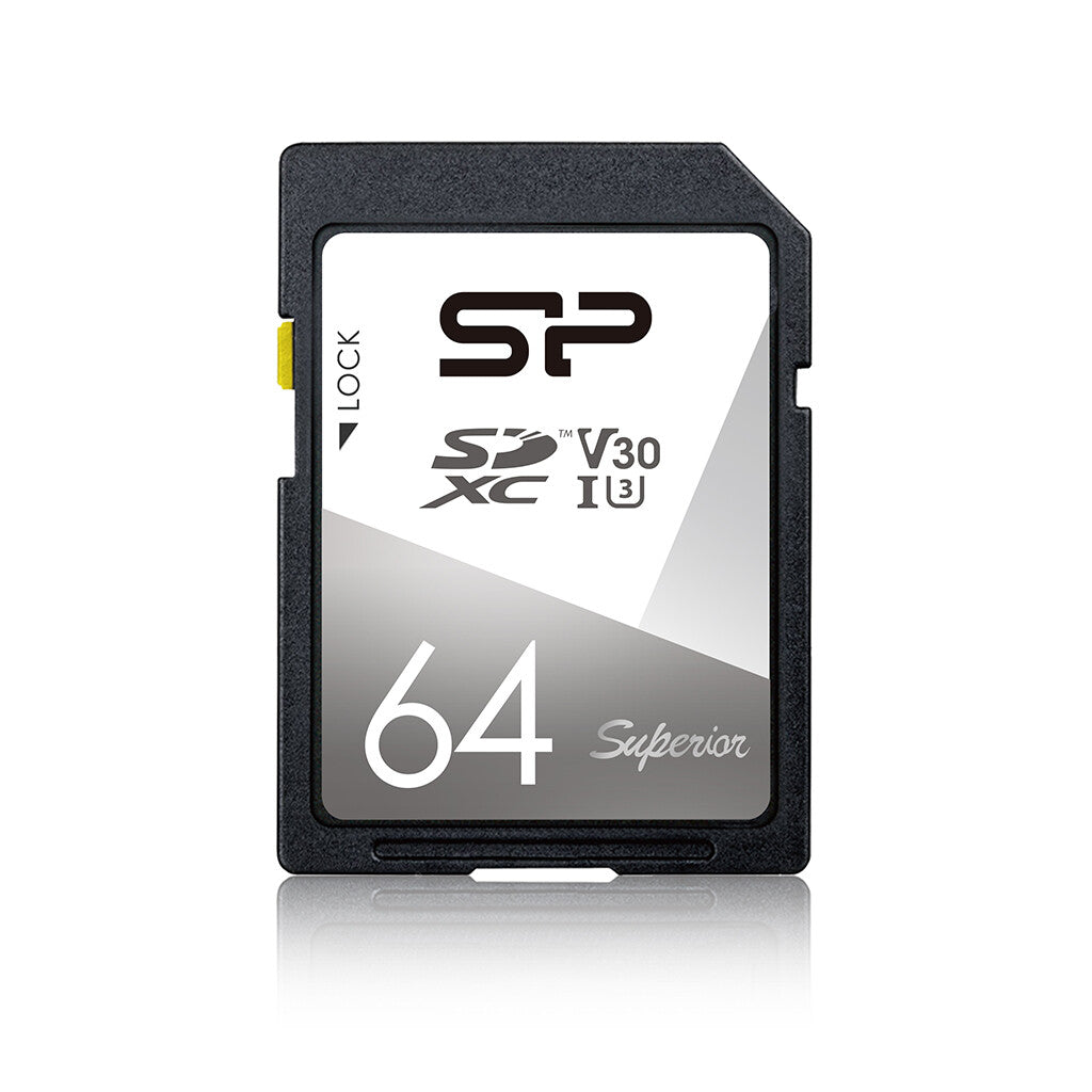 Silicon Power Superior 64 GB SDXC UHS-I Klasse 10