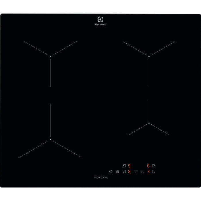 Electrolux LIL61424C Sort Indbygget 60 cm Zone induktionskogeplade 4 zone(s)