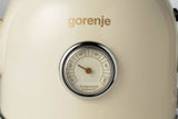 Gorenje K17CLIN elkedel 1,7 L 2000 W Cremefarvet