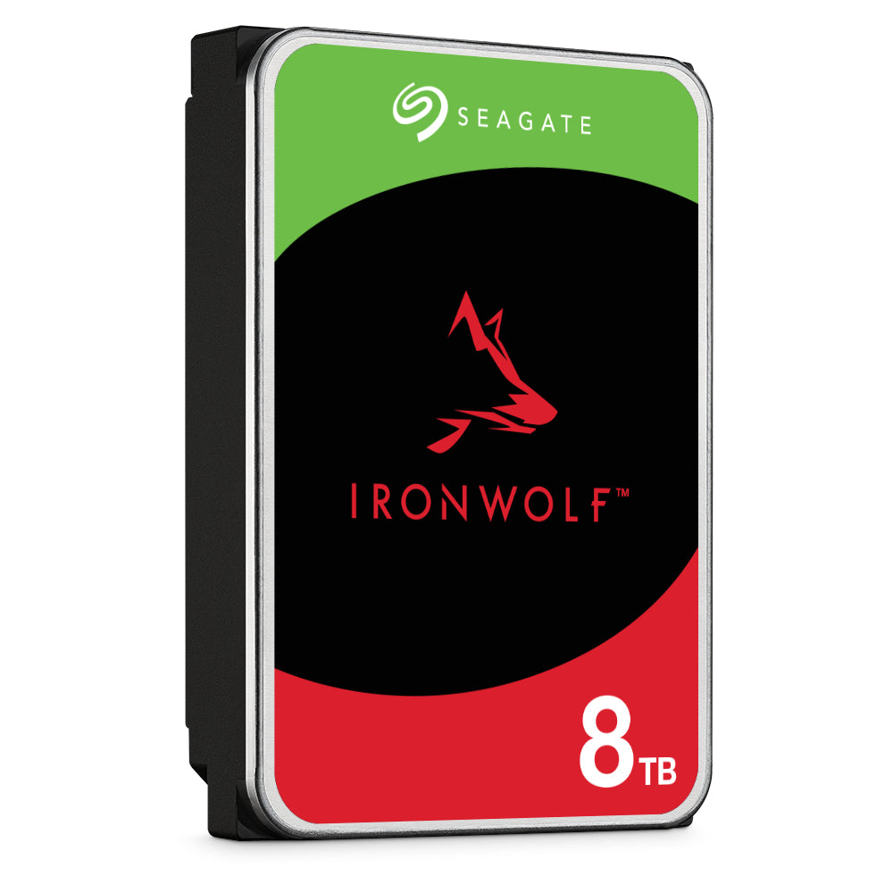 Seagate IronWolf ST8000VN004 harddisk 8 TB 7200 rpm 256 MB 3.5" Serial ATA III