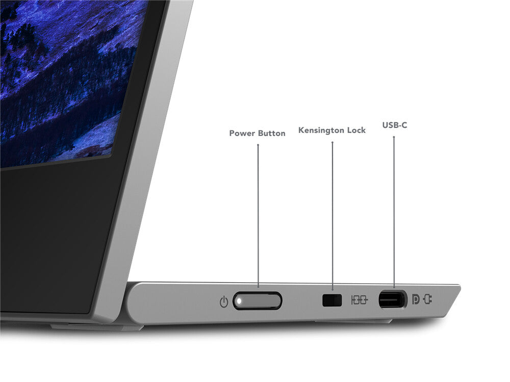 Lenovo L15 computerskærm 39,6 cm (15.6") 1920 x 1080 pixel Fuld HD LED Sort, Grå